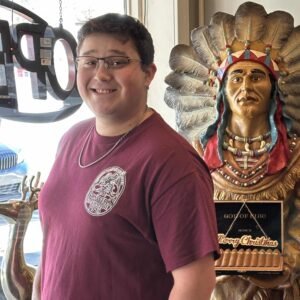 Boswell’s Pipes and Cigars  Custom Logo T-Shirt Burgundy