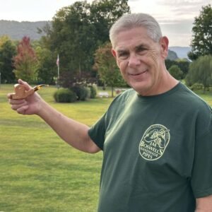 Boswell’s Pipes and Cigars  Custom Logo T-Shirt Hunter Green