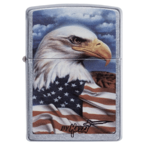Zippo Lighter: Mazzi® Freedom Watch